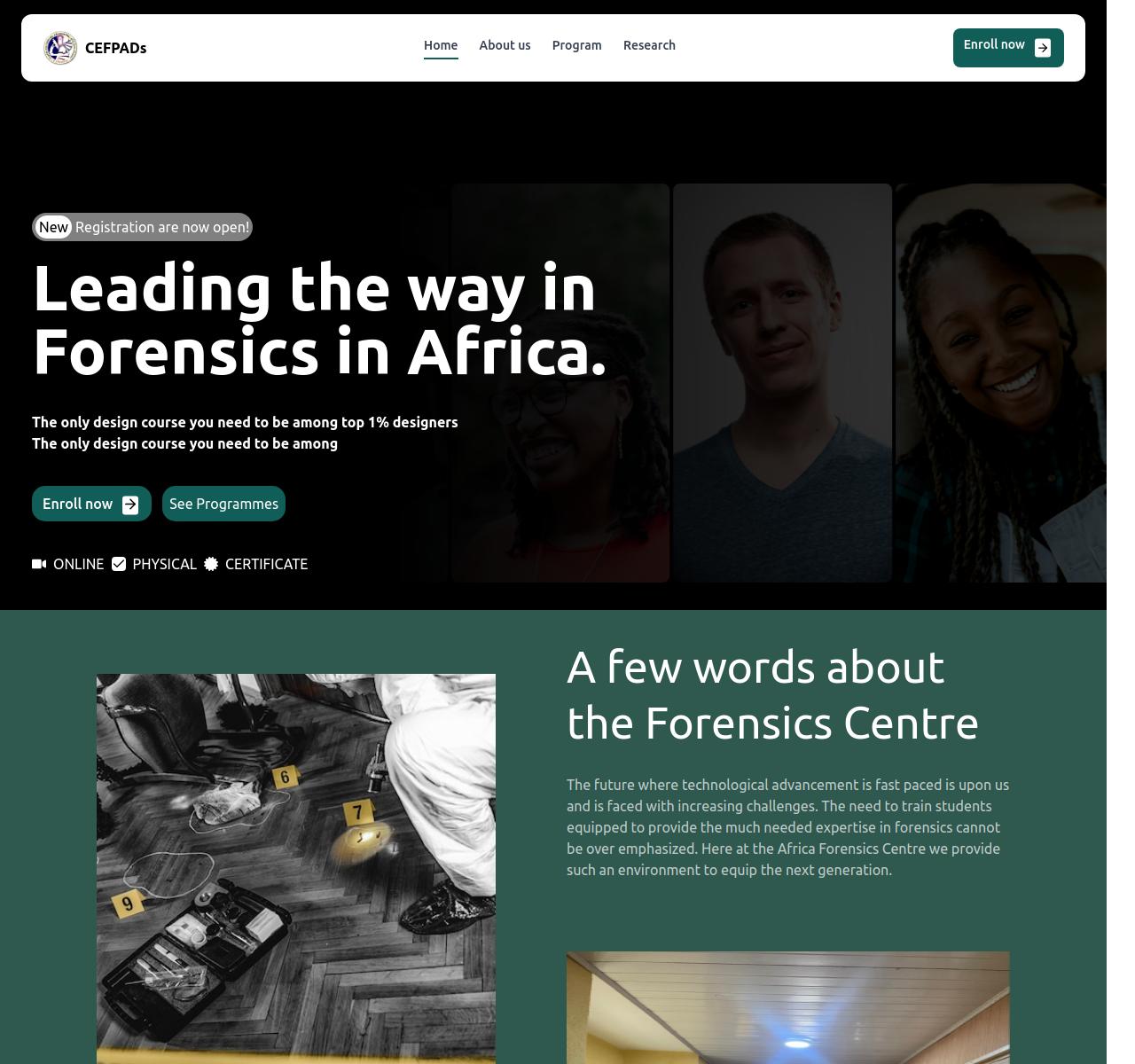 CEFPADS Forensics Platform